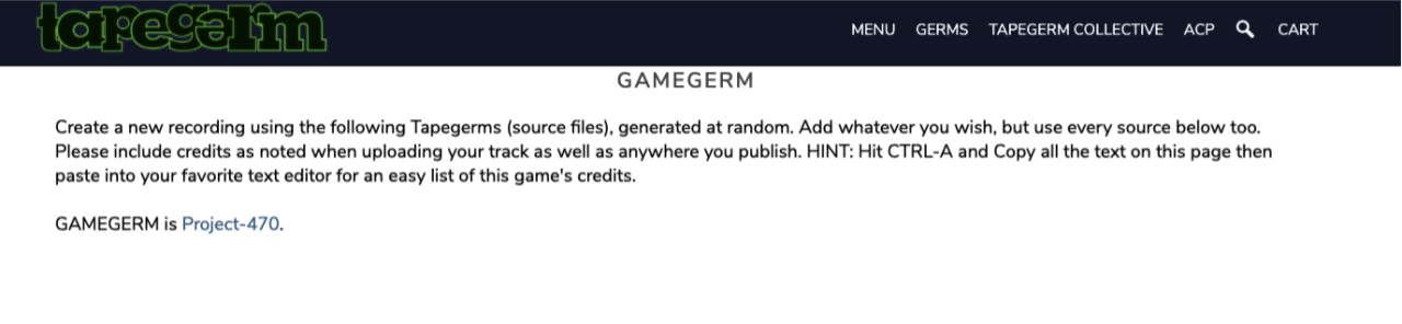 Your Game